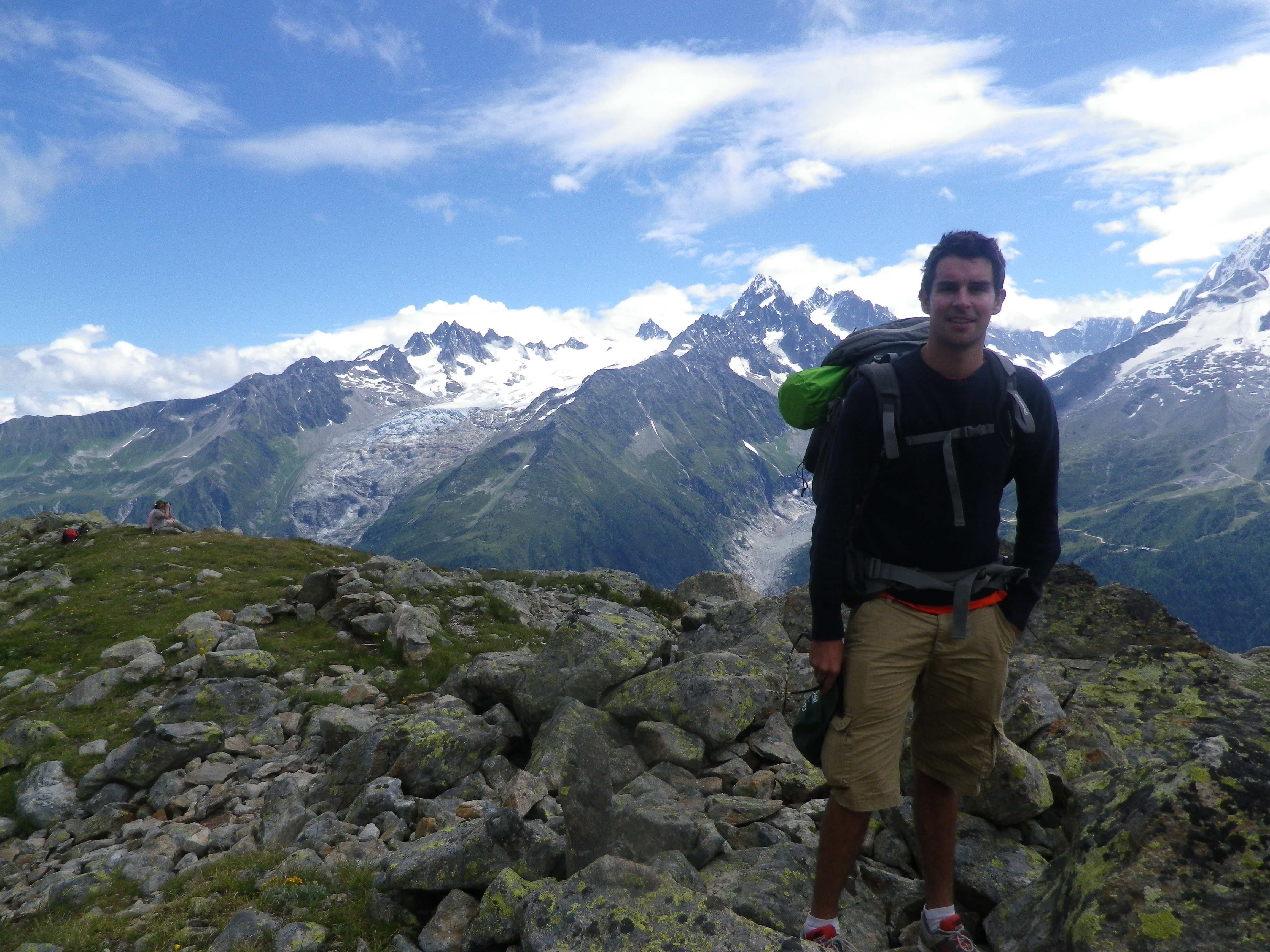 Voyage à pied dans le massif du Mont Blanc