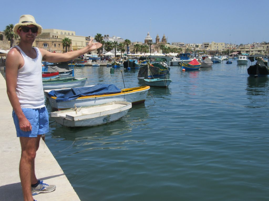 Marsaxlokk, village de pêcheurs à Malte 