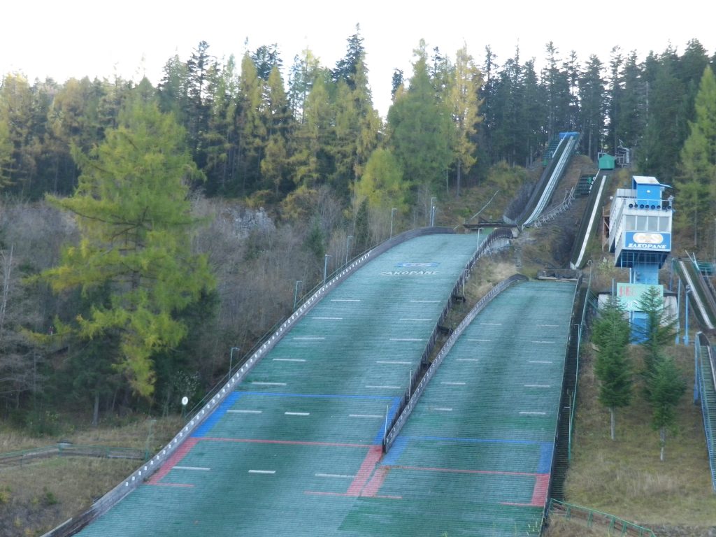 tremplin saut à ski Zakopane Pologne