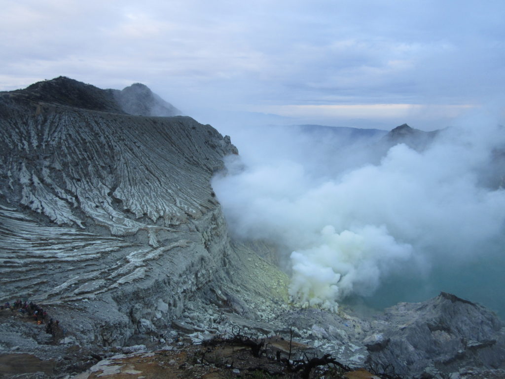 Volcan kawah Ijen Indonésie