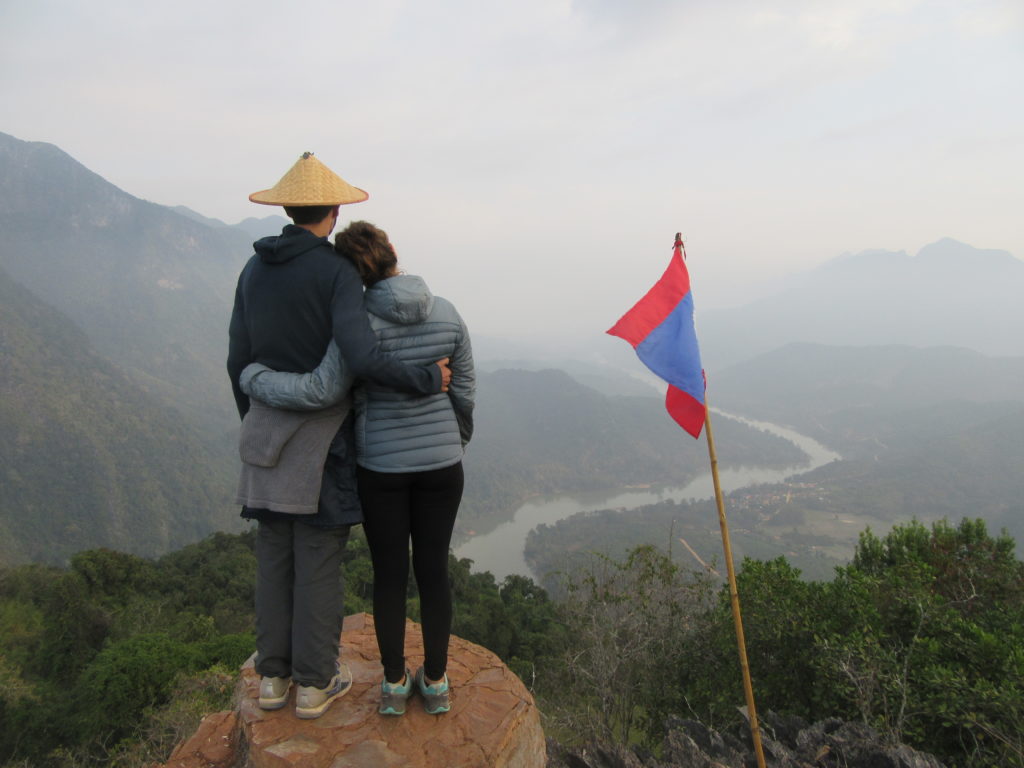 View point Nong Khiaw Laos