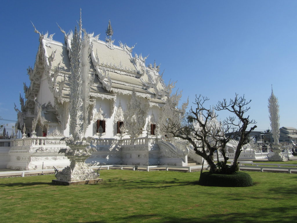 White temple Chiang Rai 