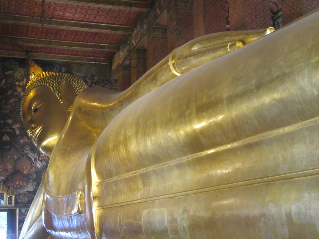 Bouddha couché Bangkok 