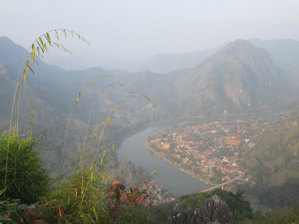 Nong Khiaw Laos sauvage montagne view point