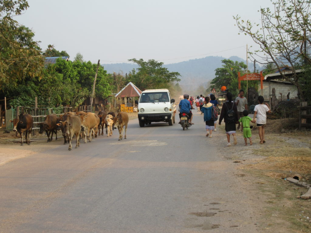 Boucle de Thakhek à moto au Laos paysages 