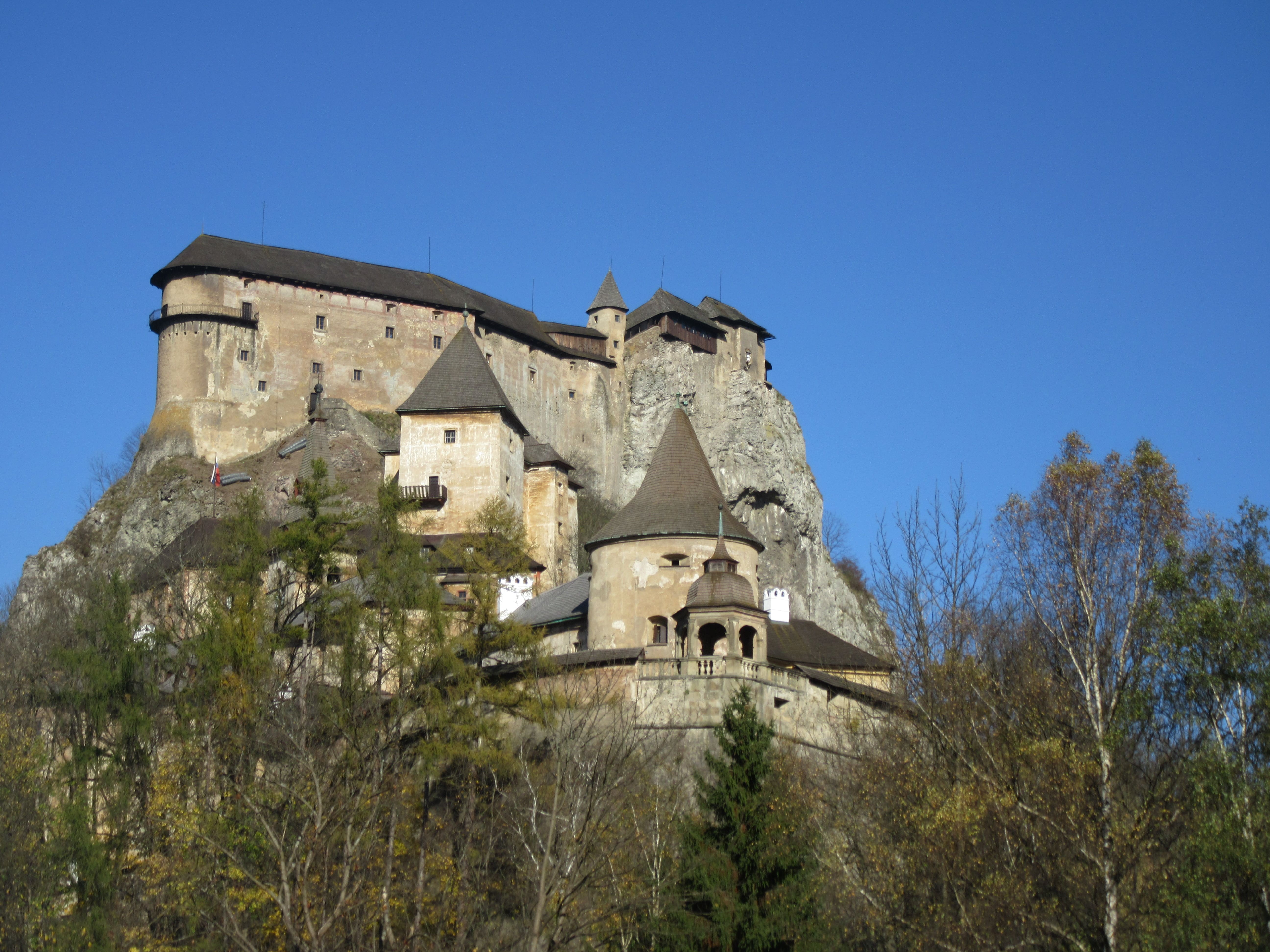 Chateau de Orava en Slovaquie