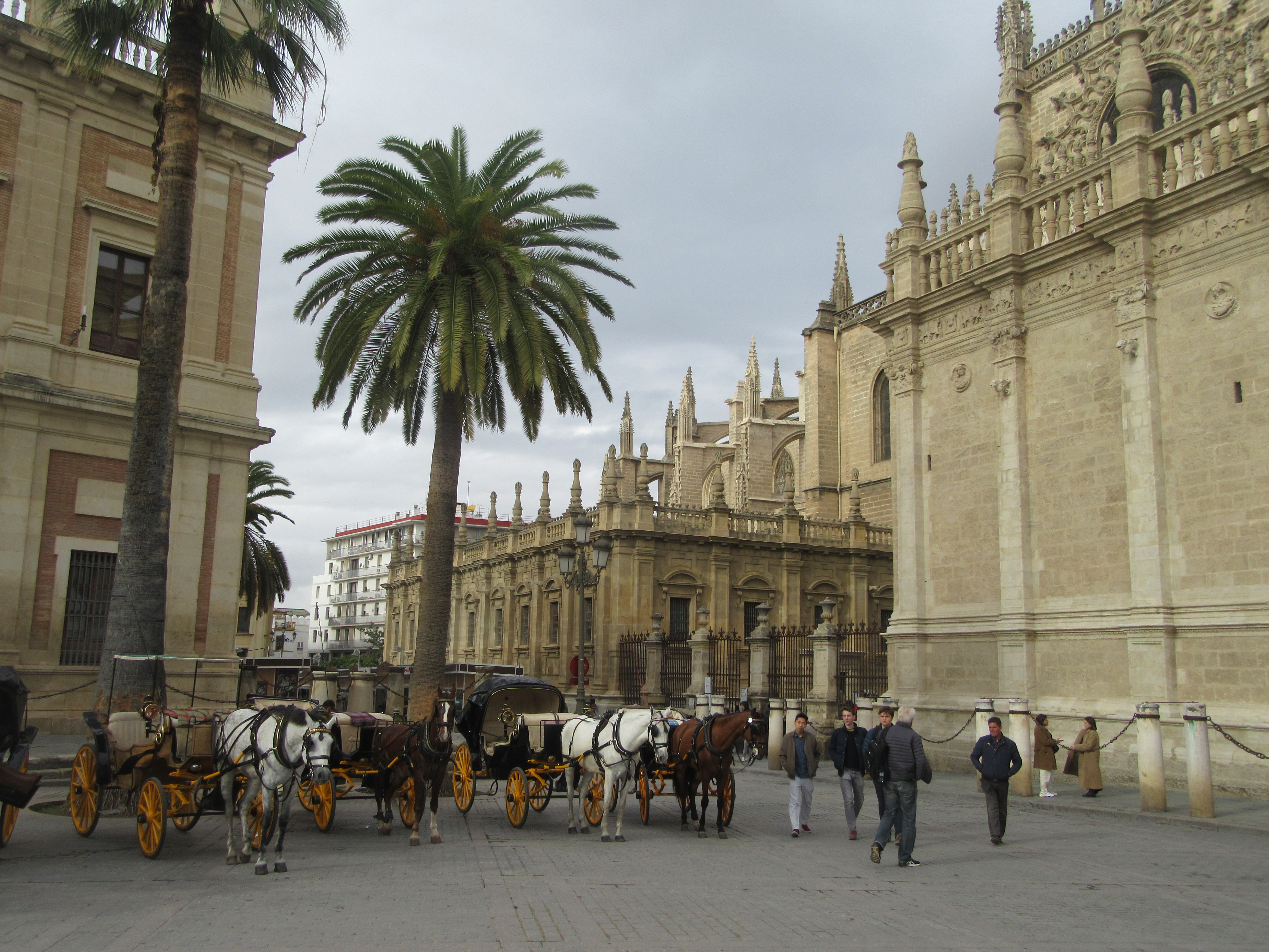 La cathédrale de Séville en Andalousie