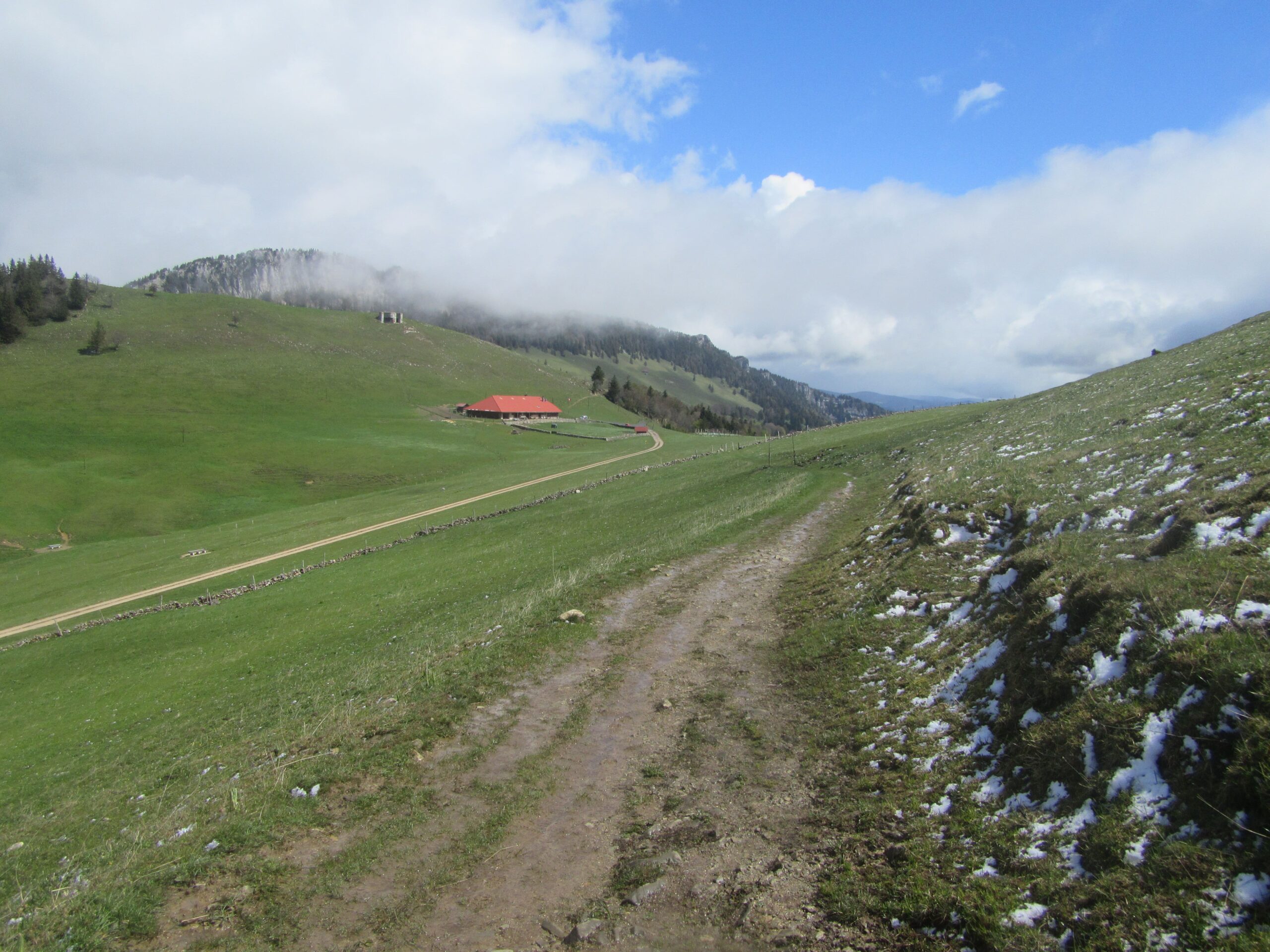 chemin des cretes du Jura suisse Suchet
