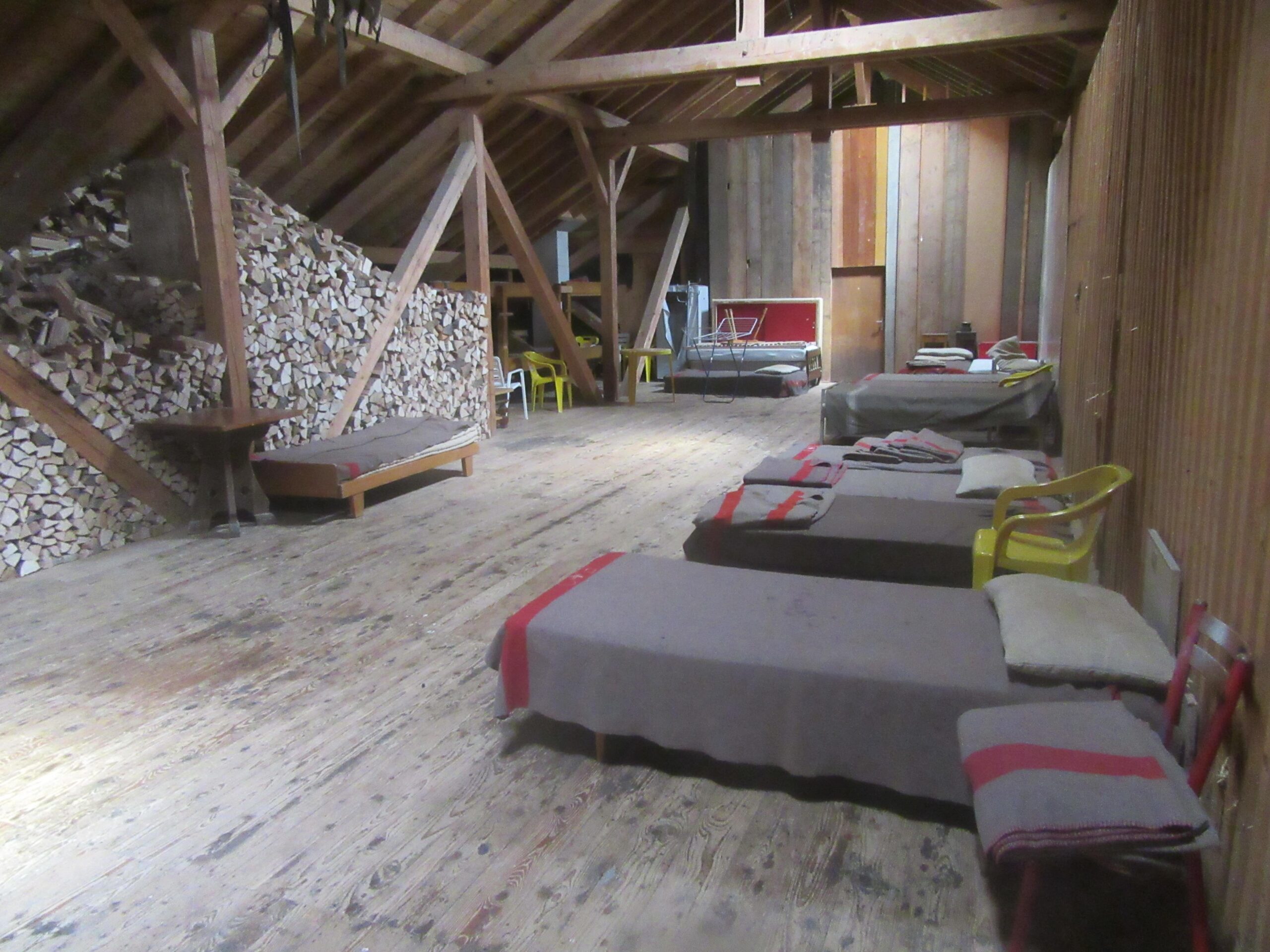 dortoir chalet de Grange Neuve Jura suisse