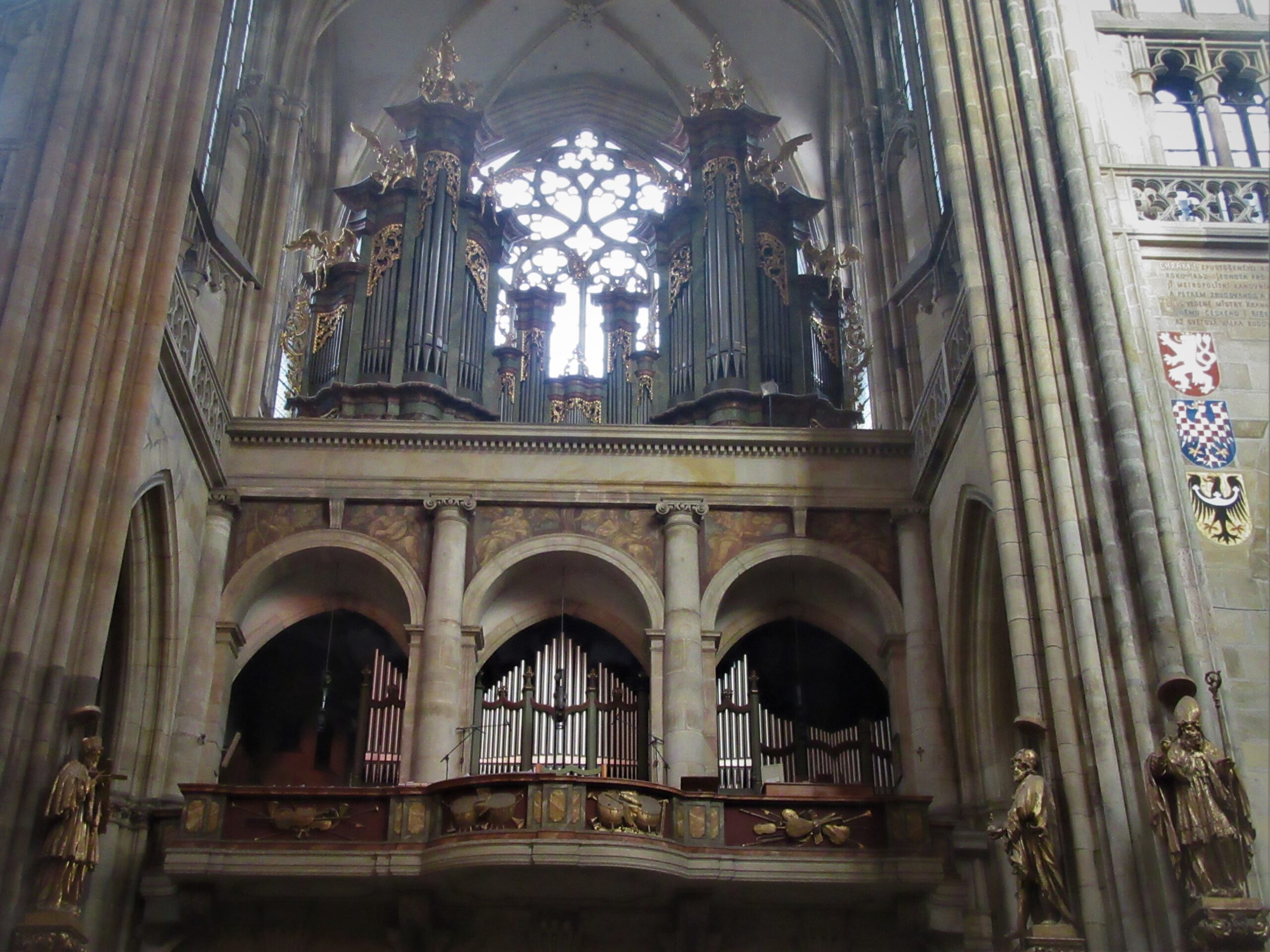 La cathédrale Saint-Guy à Prague en Tchéquie