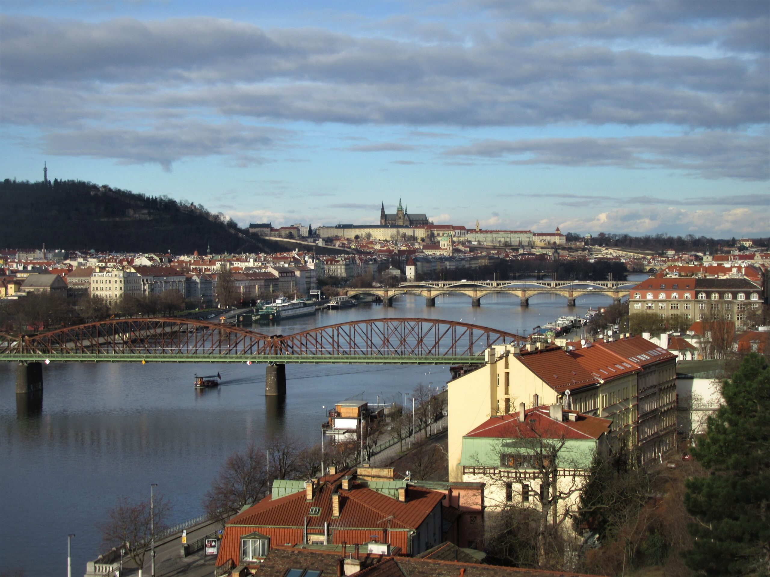 Panorama sur Prague depuis Vysehrad