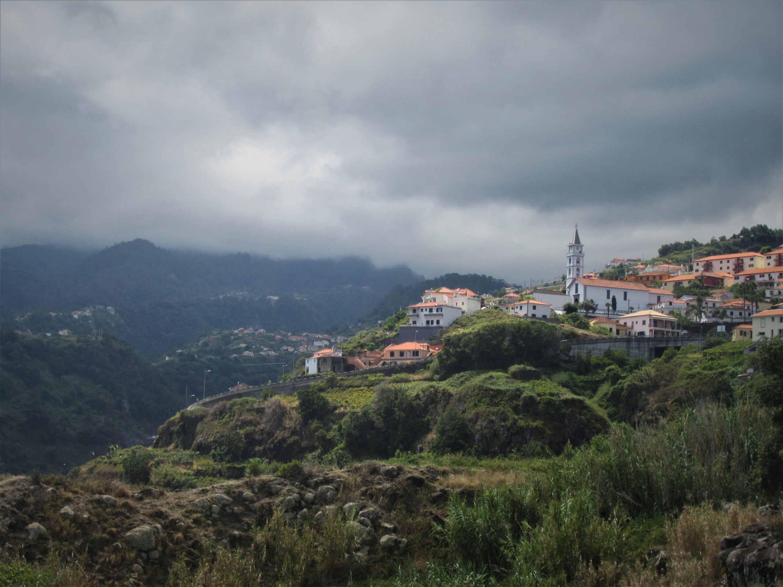 Le village de Faial à Madère