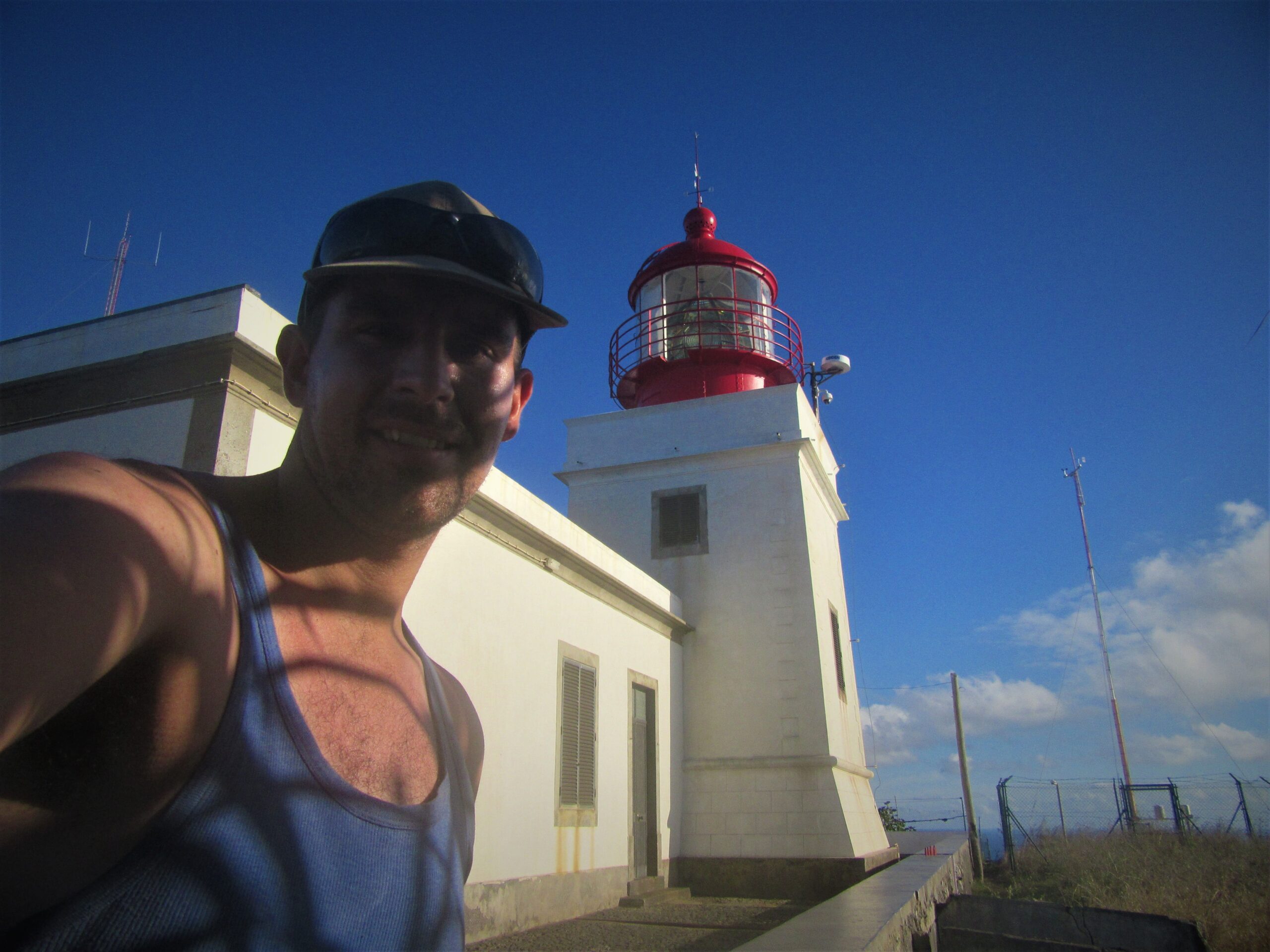 arrivée au phare de Ponta do Pargo, à l'ouest de Madère