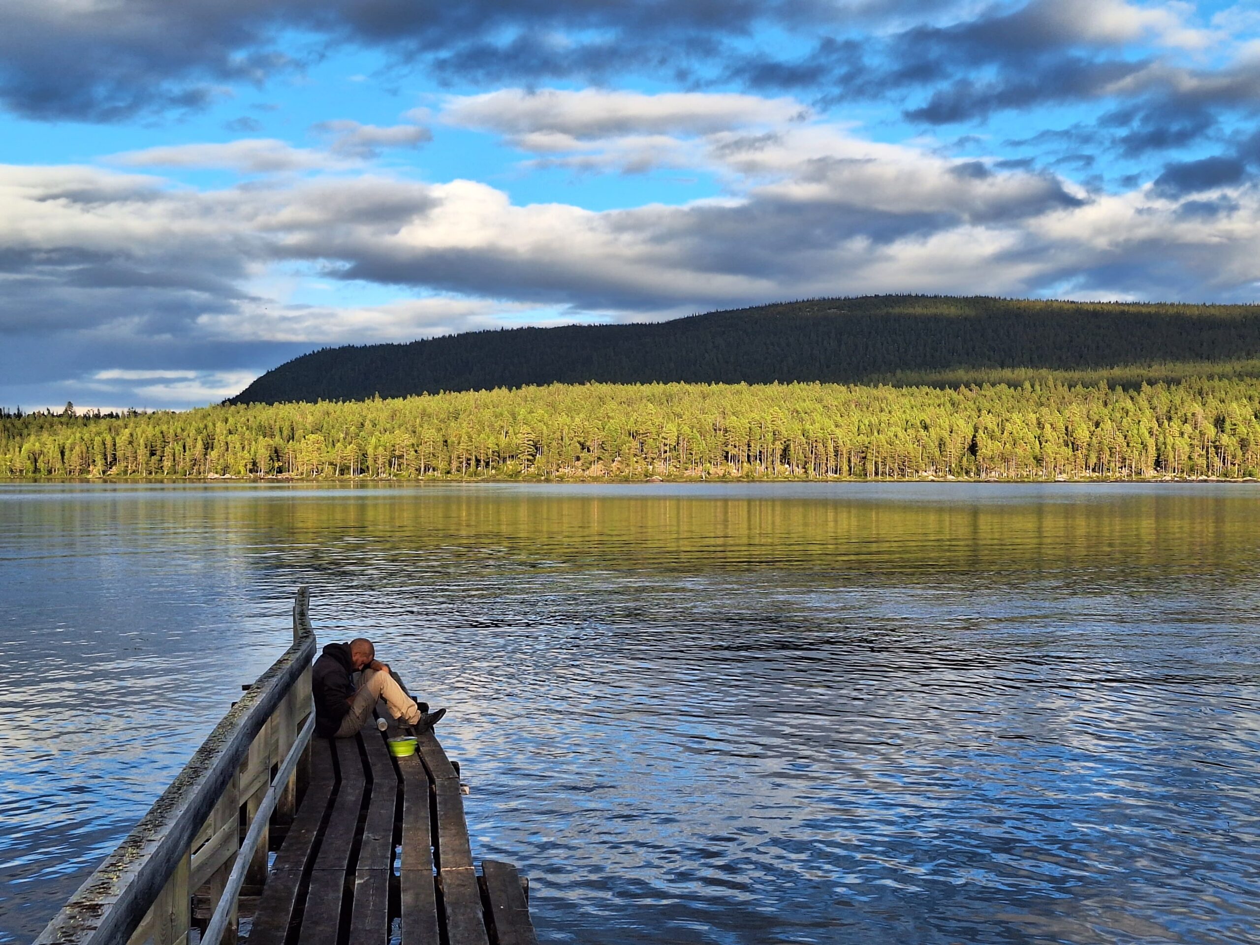 La nature en Suède entre taïga et lac 