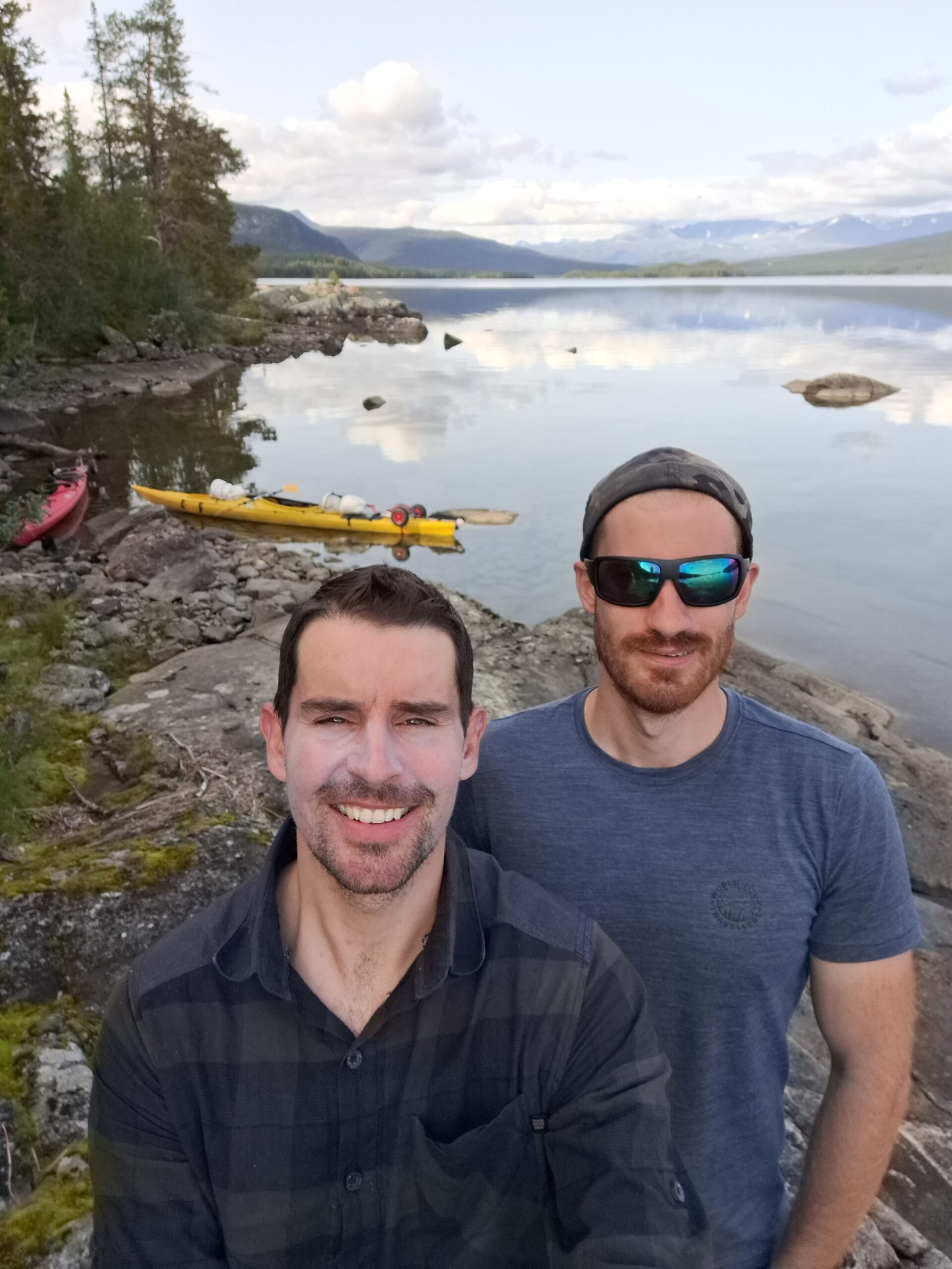 Aventure en kayak sur les rivières et lacs de Suède 